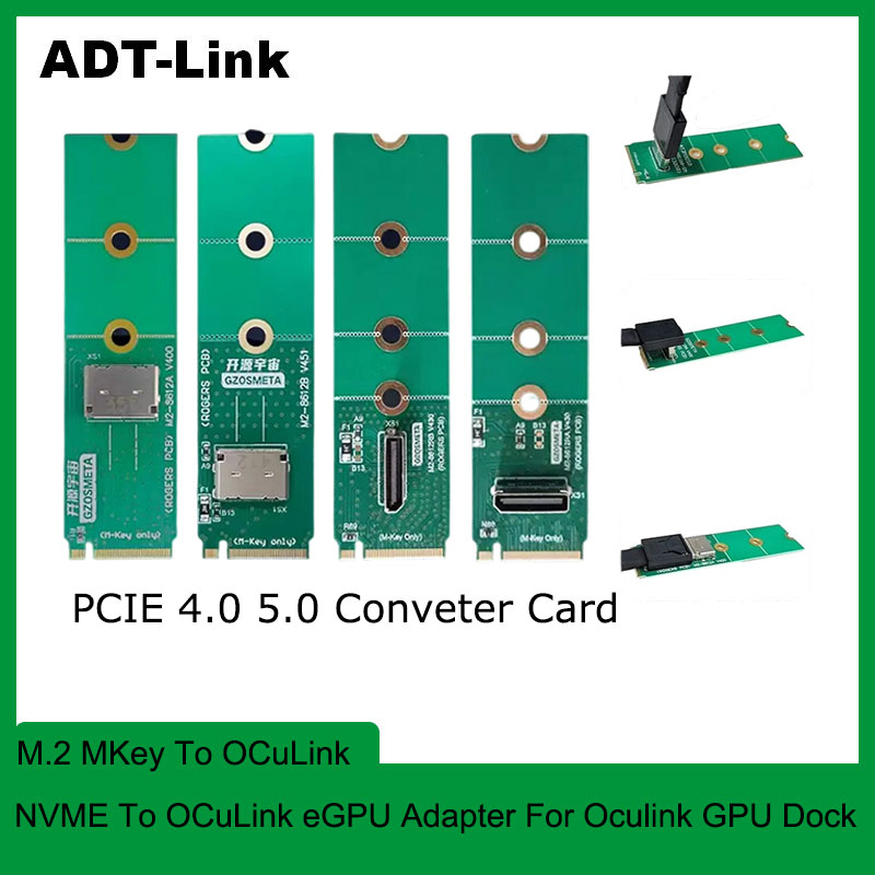 Oculink Egpu Dock Graphics Card - ADT-Link Scheda di interfaccia da M.2